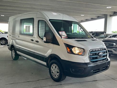 Used 2022 Ford E-Transit Medium Roof w/ Load Area Protection Package image 3