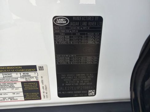 Used 2023 Land Rover Defender 110 X-Dynamic SE AWD/4WD image 37