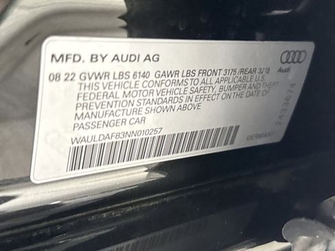 Used 2022 Audi A8 L 3.0T w/ Executive Package image 20