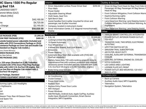 Used 2025 GMC Sierra 1500 Pro w/ Pro Value Package AWD/4WD image 3