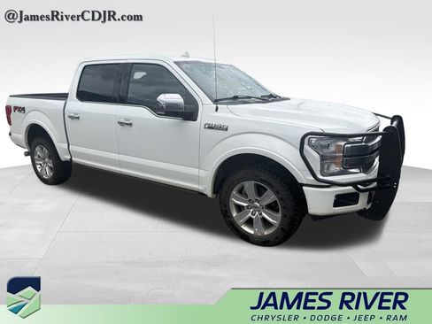 Used 2020 Ford F150 Platinum w/ Technology Package AWD/4WD image 8