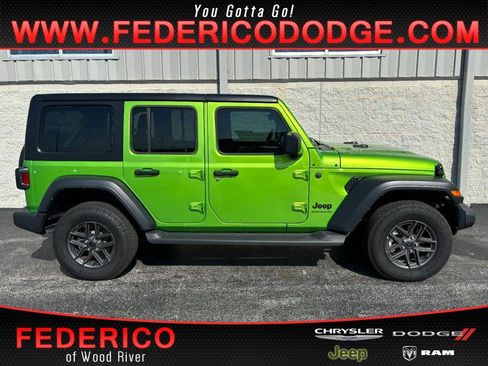 Used 2025 Jeep Wrangler Unlimited Sport AWD/4WD image 1
