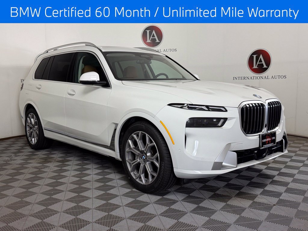 Certified 2024 BMW X7 xDrive40i AWD/4WD image 1