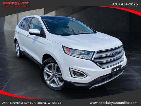 Used 2018 Ford Edge Titanium w/ Technology Package AWD/4WD image 2