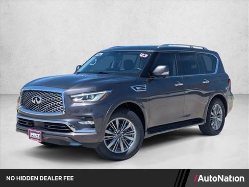 Used 2023 INFINITI QX80 Luxe w/ Cargo Package RWD image 1