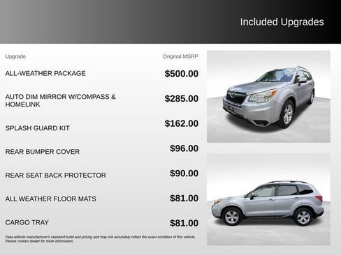 Used 2016 Subaru Forester 2.5i Premium w/ All-Weather Package AWD/4WD image 5