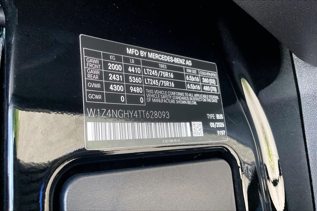 New 2026 Mercedes-Benz Sprinter 2500 image 12