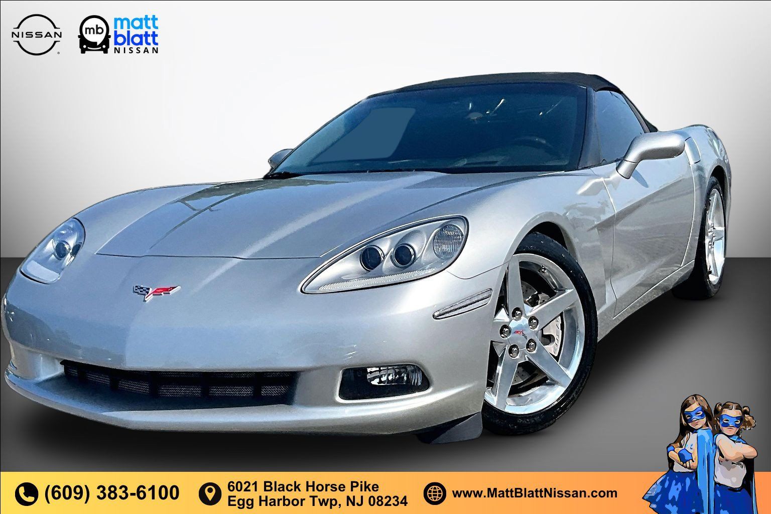 Used 2005 Chevrolet Corvette Convertible w/ Preferred Equipment Group RWD image 1