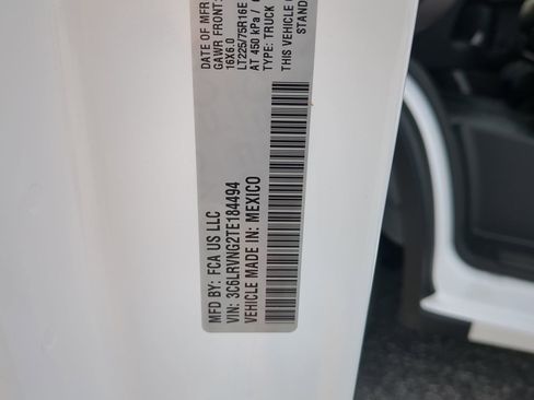 New 2026 RAM ProMaster 1500 w/ Storage Group FWD image 23