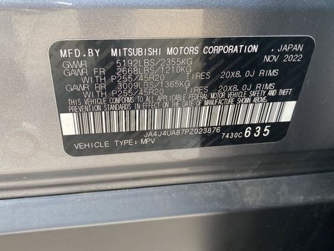 Used 2023 Mitsubishi Outlander SE Black Edition AWD/4WD image 17