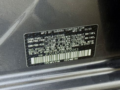 Used 2023 Subaru Crosstrek 2.0i Premium AWD/4WD image 28