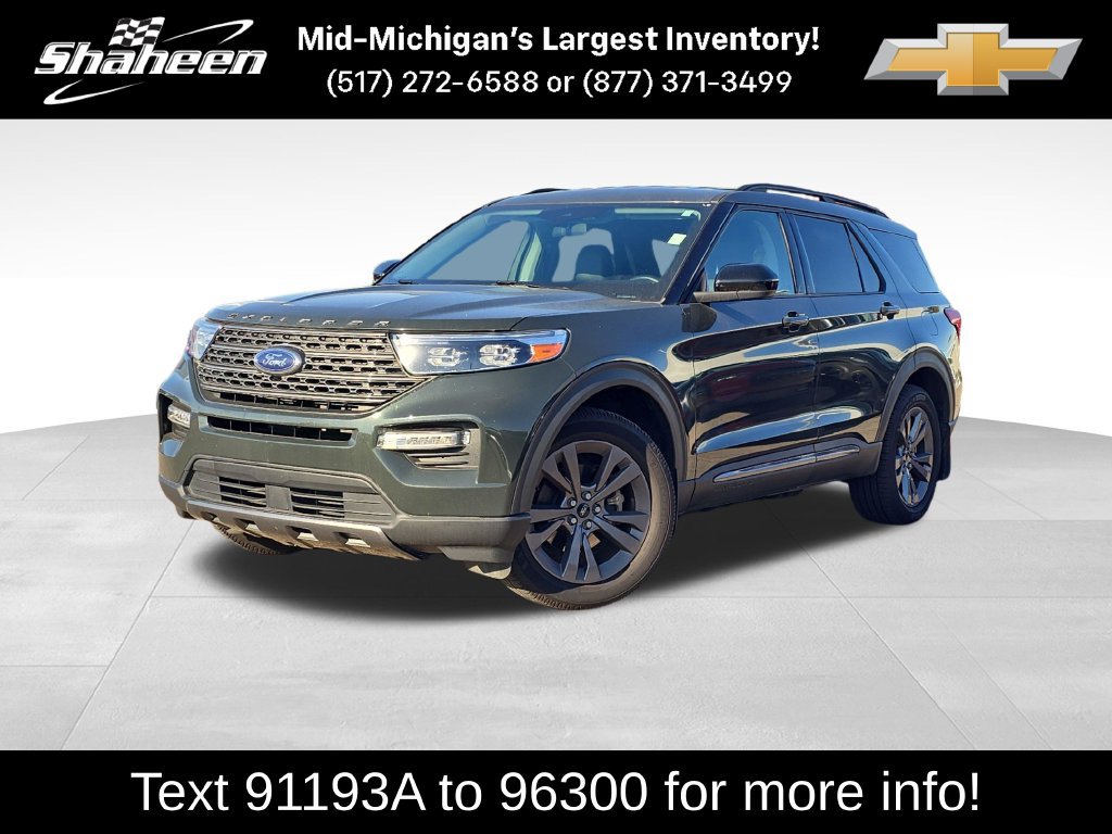 Used 2022 Ford Explorer XLT w/ Equipment Group 202A AWD/4WD 360° Tour