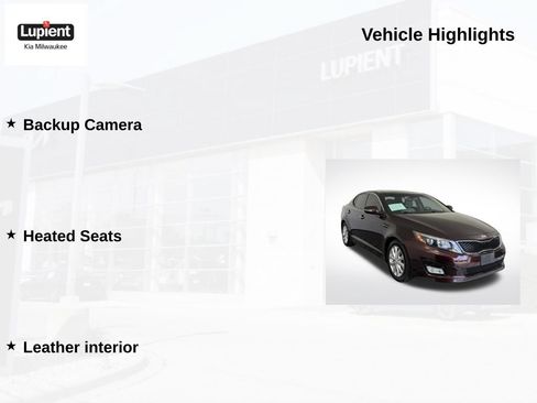 Used 2015 Kia Optima EX w/ EX Premium Package FWD image 5