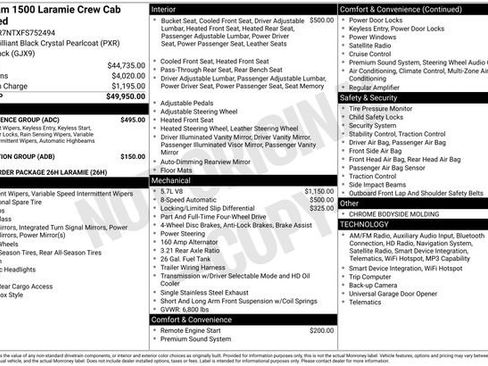 Used 2015 RAM 1500 Laramie w/ Convenience Group AWD/4WD image 34