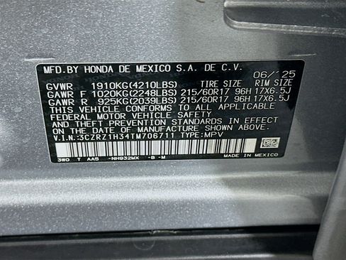 Used 2026 Honda HR-V LX image 12