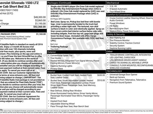 Used 2016 Chevrolet Silverado 1500 LTZ Z71 w/ LTZ Plus Package image 6