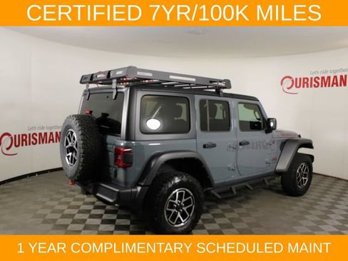 Used 2024 Jeep Wrangler Unlimited Rubicon w/ Technology Group AWD/4WD image 8