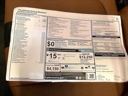New 2026 BMW X5 M Competition w/ Executive Package AWD/4WD image 19