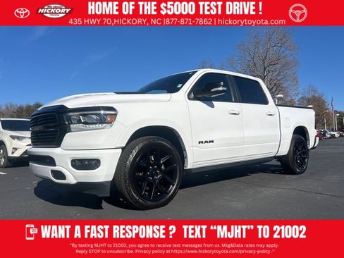 Used 2021 RAM 1500 Laramie w/ Night Edition image 1
