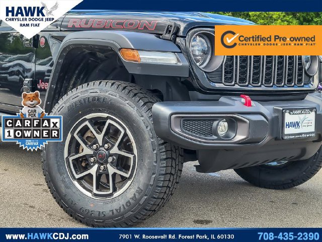 Certified 2024 Jeep Wrangler Unlimited Rubicon AWD/4WD image 3