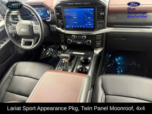 Certified 2023 Ford F150 Lariat w/ Equipment Group 502A High AWD/4WD image 32