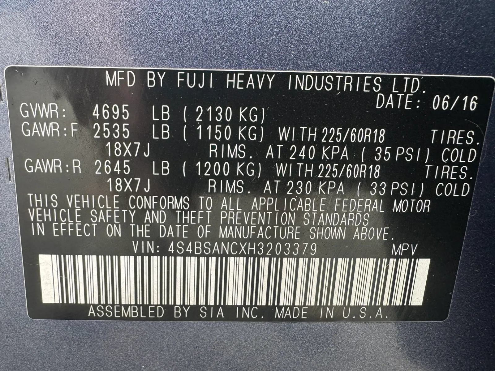 Used 2017 Subaru Outback 2.5i Limited AWD/4WD image 37