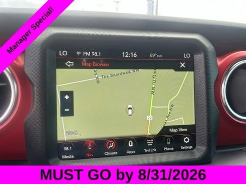 Used 2023 Jeep Gladiator Rubicon w/ LED Lighting Group AWD/4WD image 21