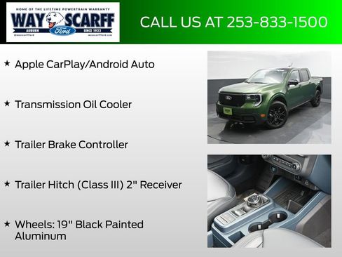 New 2025 Ford Maverick Lariat w/ Black Appearance Package image 24