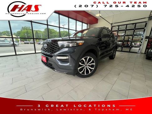 Used 2022 Ford Explorer ST-Line w/ Class IV Trailer Tow Package AWD/4WD image 1