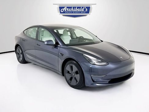 Used 2021 Tesla Model 3 Long Range AWD/4WD image 1