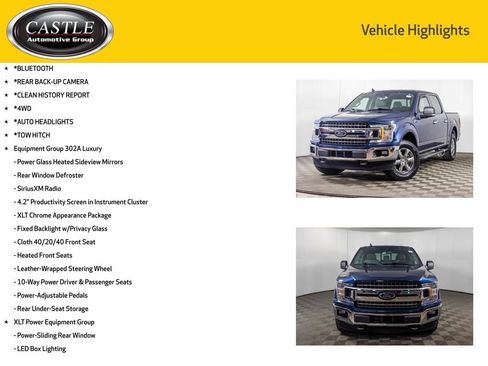 Used 2020 Ford F150 XLT w/ Equipment Group 302A Luxury image 3