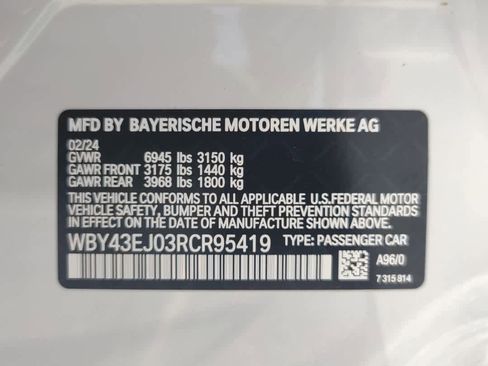 Used 2024 BMW i7 eDrive50 image 6