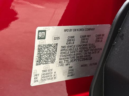 New 2026 Chevrolet Trax RS w/ Sunroof Package image 30