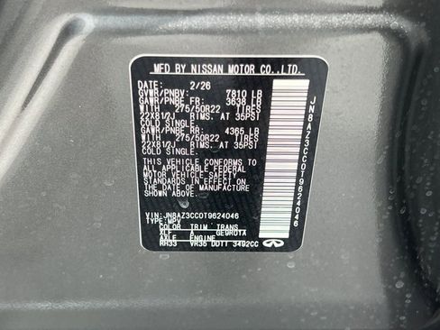 New 2026 INFINITI QX80 Autograph image 24