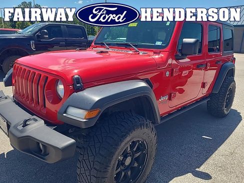 Used 2021 Jeep Wrangler Unlimited Sport AWD/4WD image 1