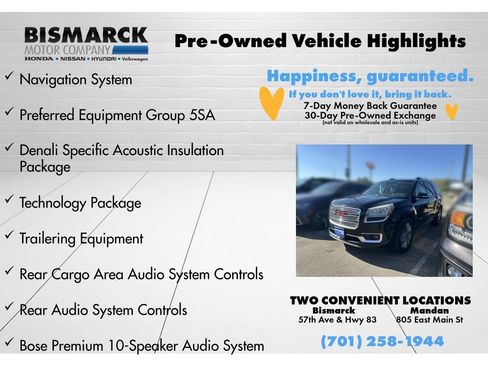 Used 2016 GMC Acadia Denali AWD/4WD image 5
