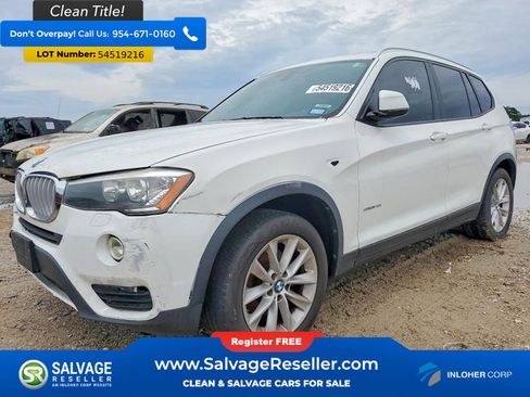 Used 2017 BMW X3 sDrive28i RWD image 1