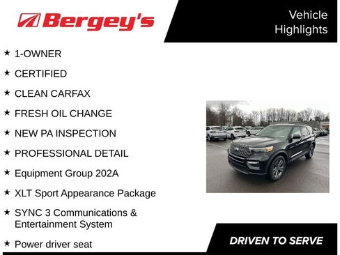 Certified 2023 Ford Explorer XLT w/ Equipment Group 202A image 5