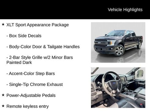 Used 2020 Ford F150 XLT w/ Equipment Group 302A Luxury AWD/4WD image 16