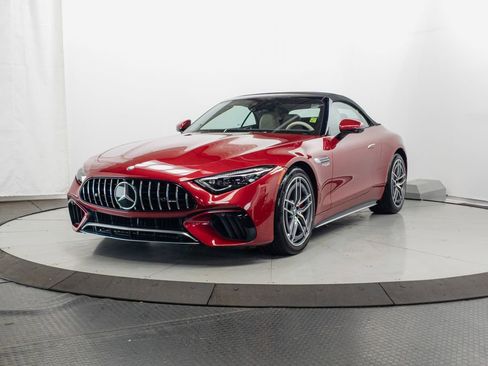 Used 2023 Mercedes-Benz SL 55 AMG 4MATIC w/ Driver Assistance Package image 3