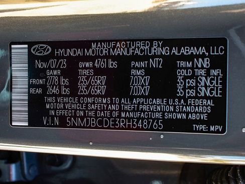 Used 2024 Hyundai Tucson SEL AWD/4WD image 14