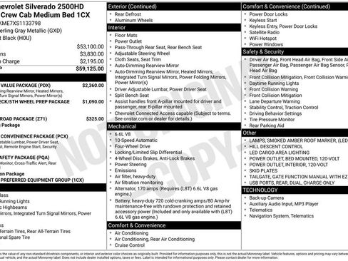 Certified 2025 Chevrolet Silverado 2500 Custom w/ Custom Value Package image 17