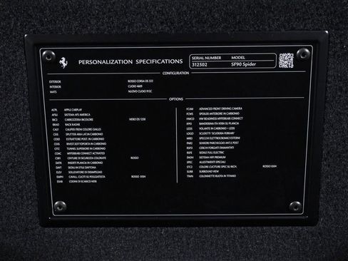 Certified 2025 Ferrari SF90 Spider AWD/4WD image 29