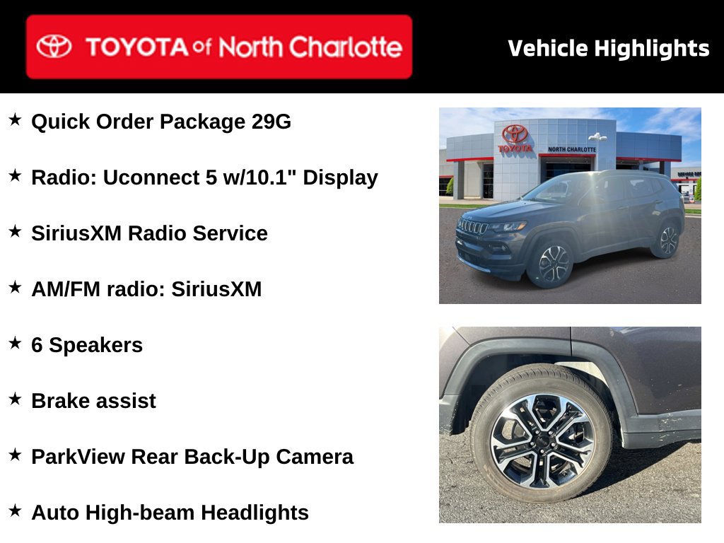Used 2023 Jeep Compass Limited AWD/4WD image 4