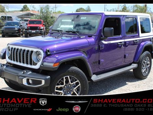New 2026 Jeep Wrangler Unlimited Sahara w/ Whitecap Package AWD/4WD image 1