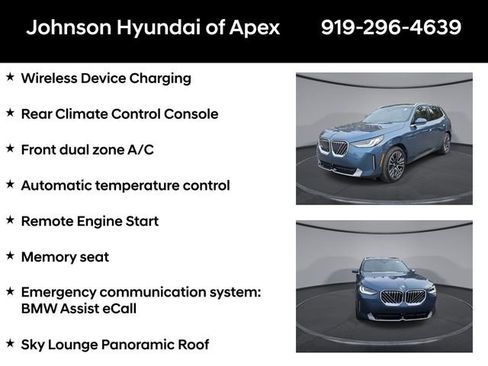 Used 2025 BMW X3 xDrive30i w/ Premium Package image 18