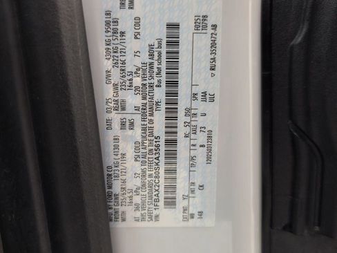 Certified 2025 Ford Transit 350 XLT image 49