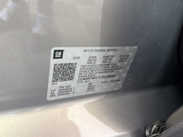 Used 2018 Chevrolet Suburban LT AWD/4WD image 17