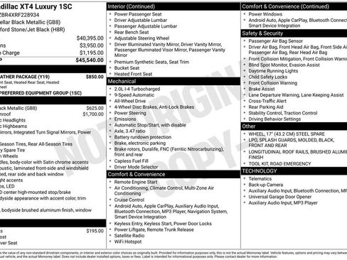 Used 2024 Cadillac XT4 Luxury w/ Cold Weather Package image 6