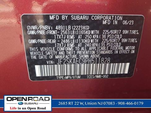 Used 2023 Subaru Forester Premium AWD/4WD image 30
